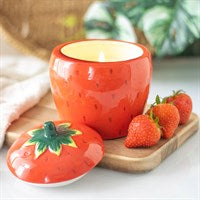 Strawberry candle 🎀