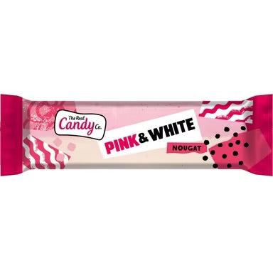 Pink & white nougat bar 🎀