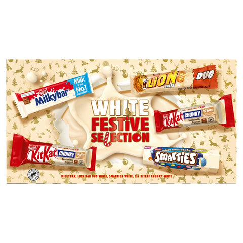 White chocolate nestle selection box ❄️