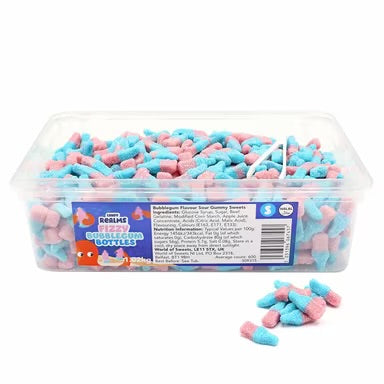Fizzy bubblegum bottles 🎀