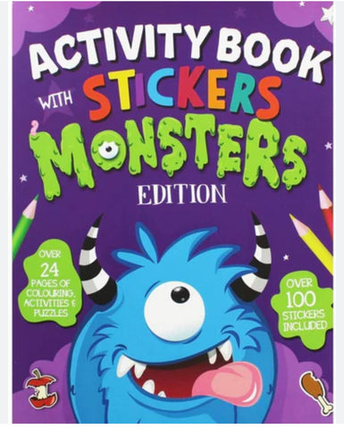 Monsters activity book 🪁