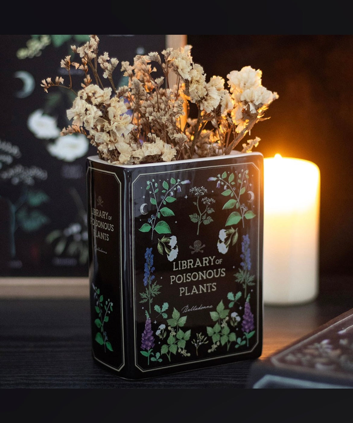 Ceramic book vase 🎀
