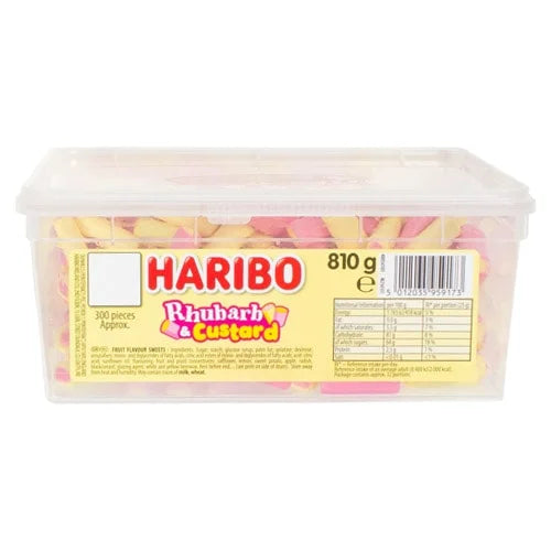 Haribo rhubarb & custard 🍂