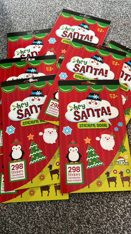 Santa sticker book 🪁