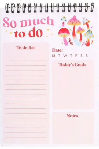 To much to do note pad 🎀