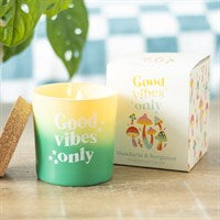 Good vibes only candle 🎀