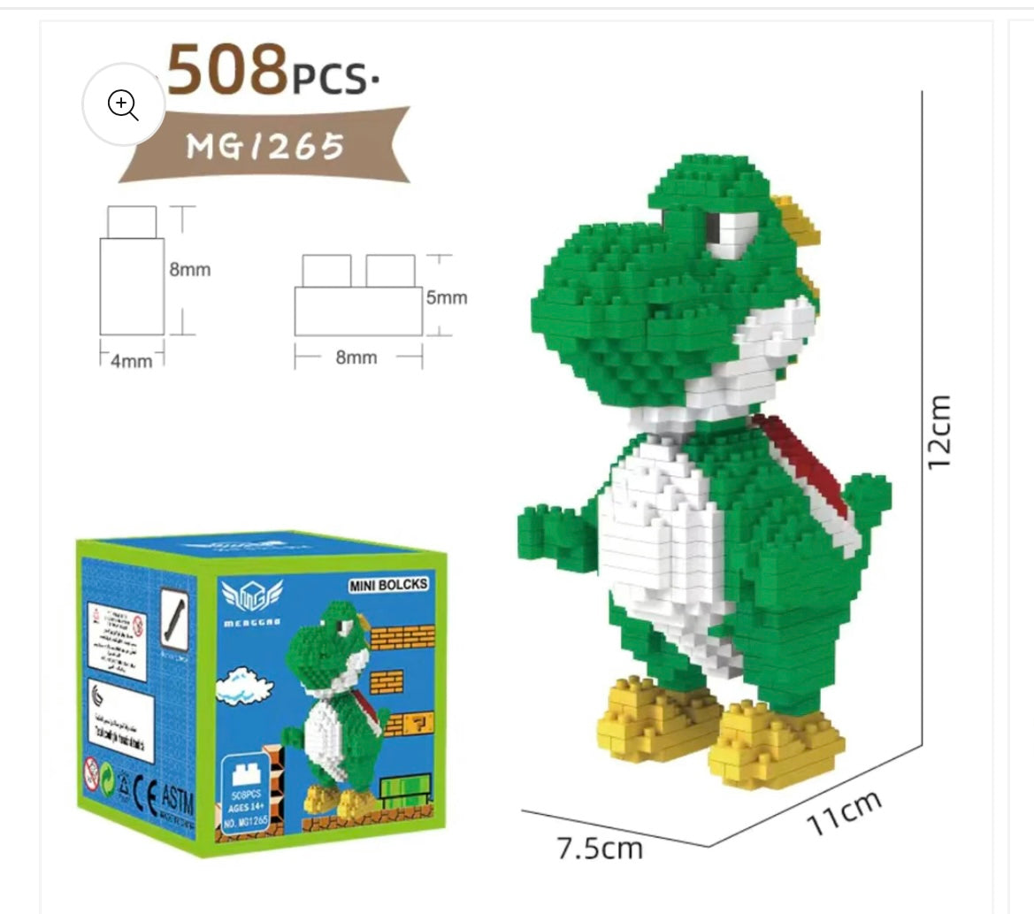 Lego style yoshi 🪁