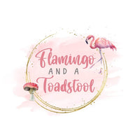 Flamingo and a Toadstool 