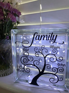 Family glass light block 💎