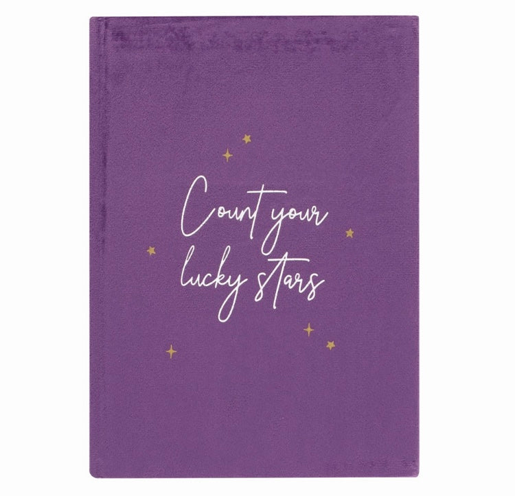 Purple velvety notepad💎