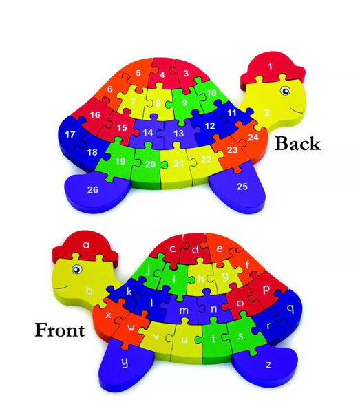 Wooden turtle puzzle 🪁