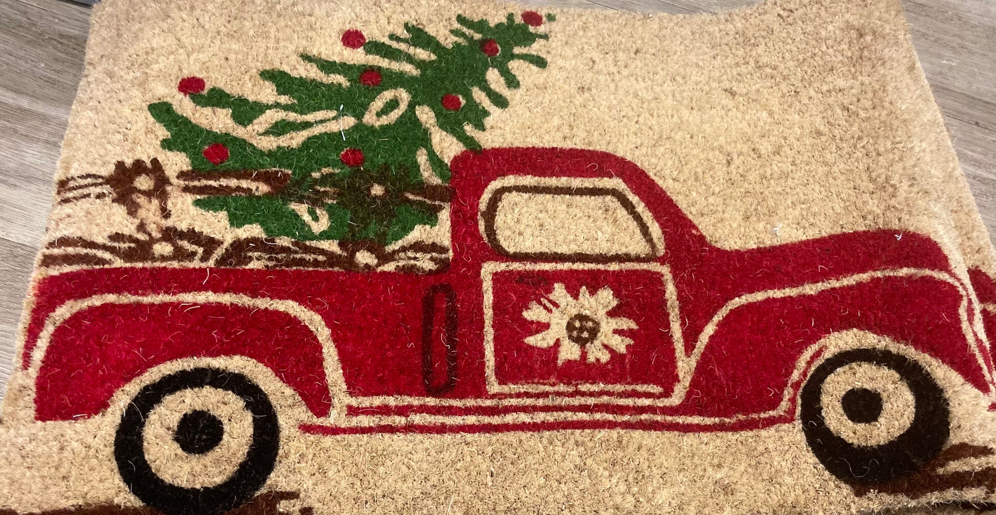 Christmas car door mat 💎